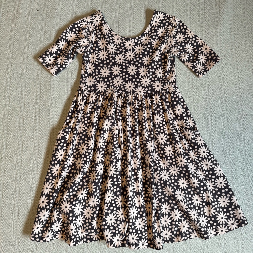 Hanna Andersson Skater Dress girls 8 / 130 cm
